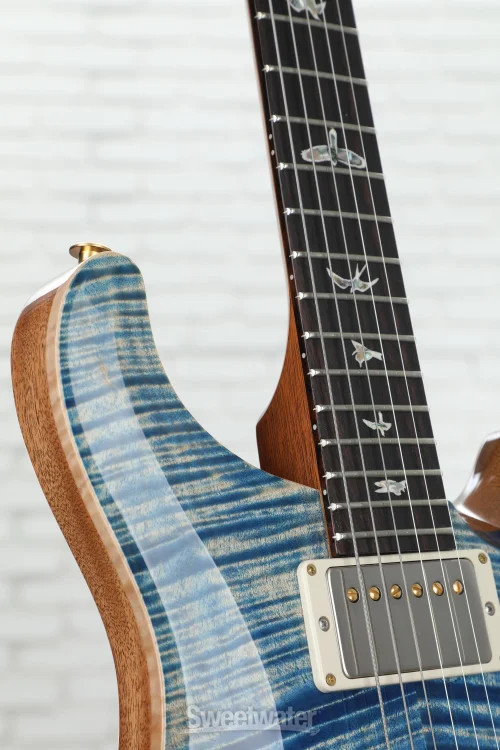 PRS DGT 10-Top Electric Guitar with Bird Inlays – Faded Blue Jean, Bird Inlays