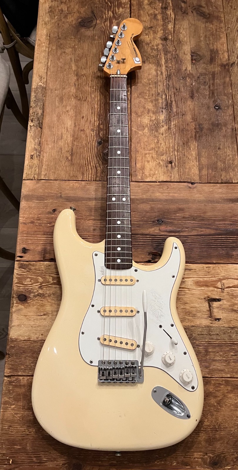 Fernandes Stone Logo Stratocaster guitar Japan with case 1970’s