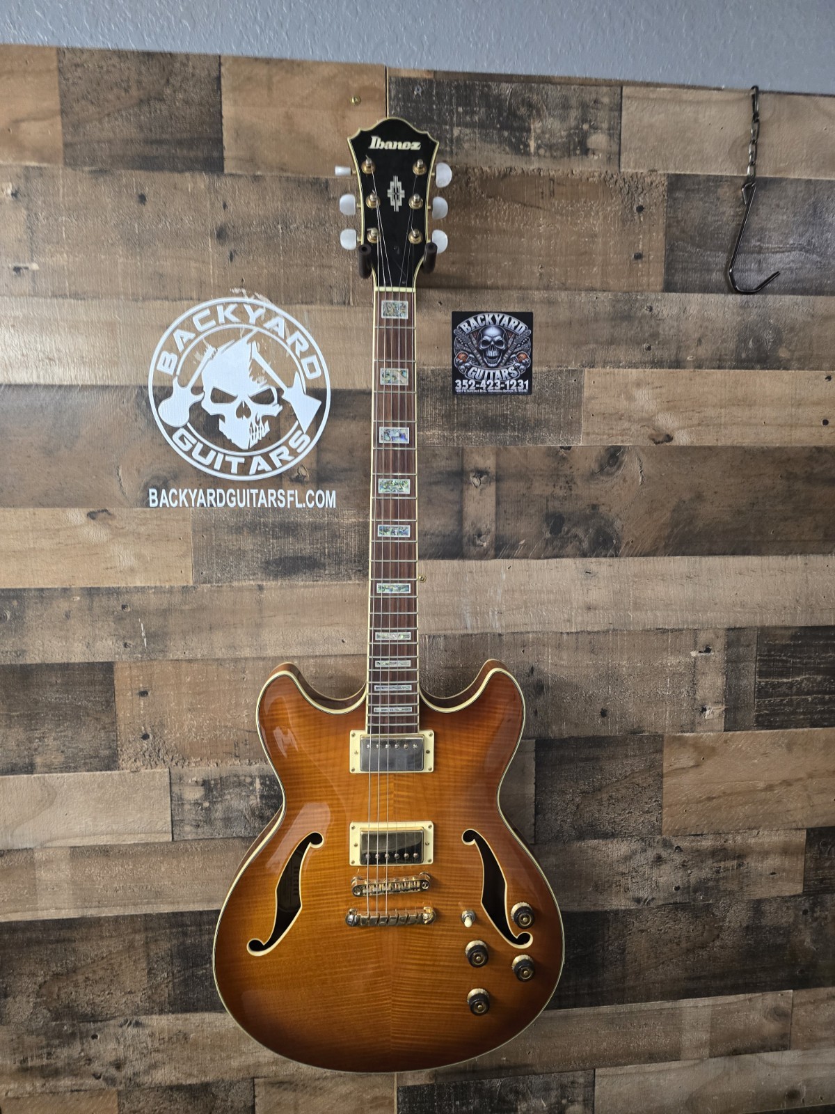 IBANEZ AS93-VLS Violin Sunburst, W/ Ohsc
