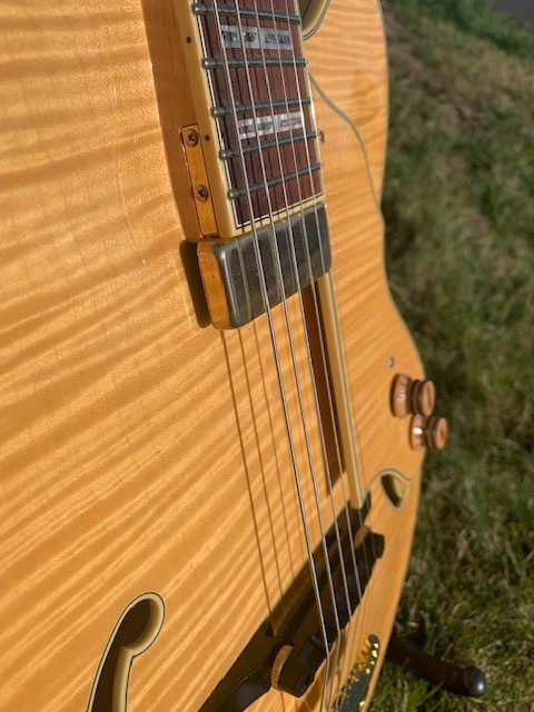2005 Ibanez AF-105F Flame Maple Jazz Guitar