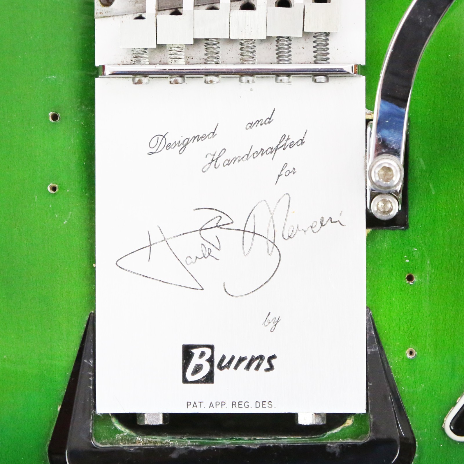 1966 Baldwin Burns Hank Marvin S Special Prototype Vintage Electric Guitar RARE