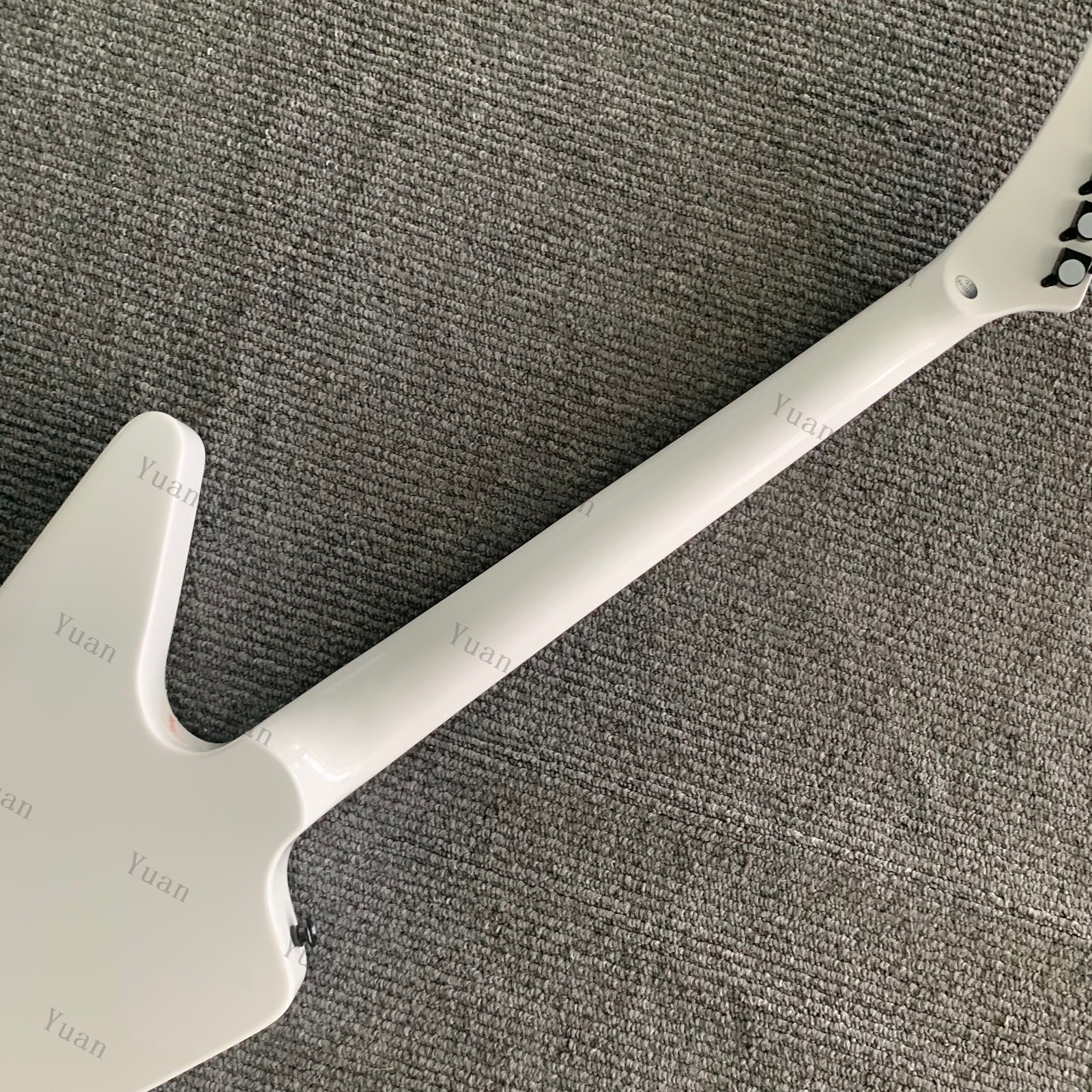 Custom EX Solid BodyElectric Guitar Stainless Rounded Fret Edge HH Pickups