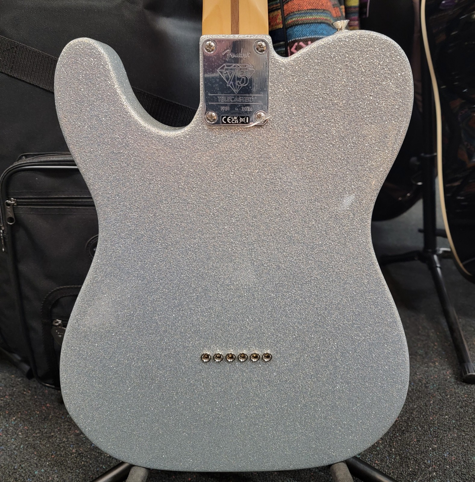 Fender 75th Anniversary Player II Sparkle Telecaster, Gigbag, Free Shipping!