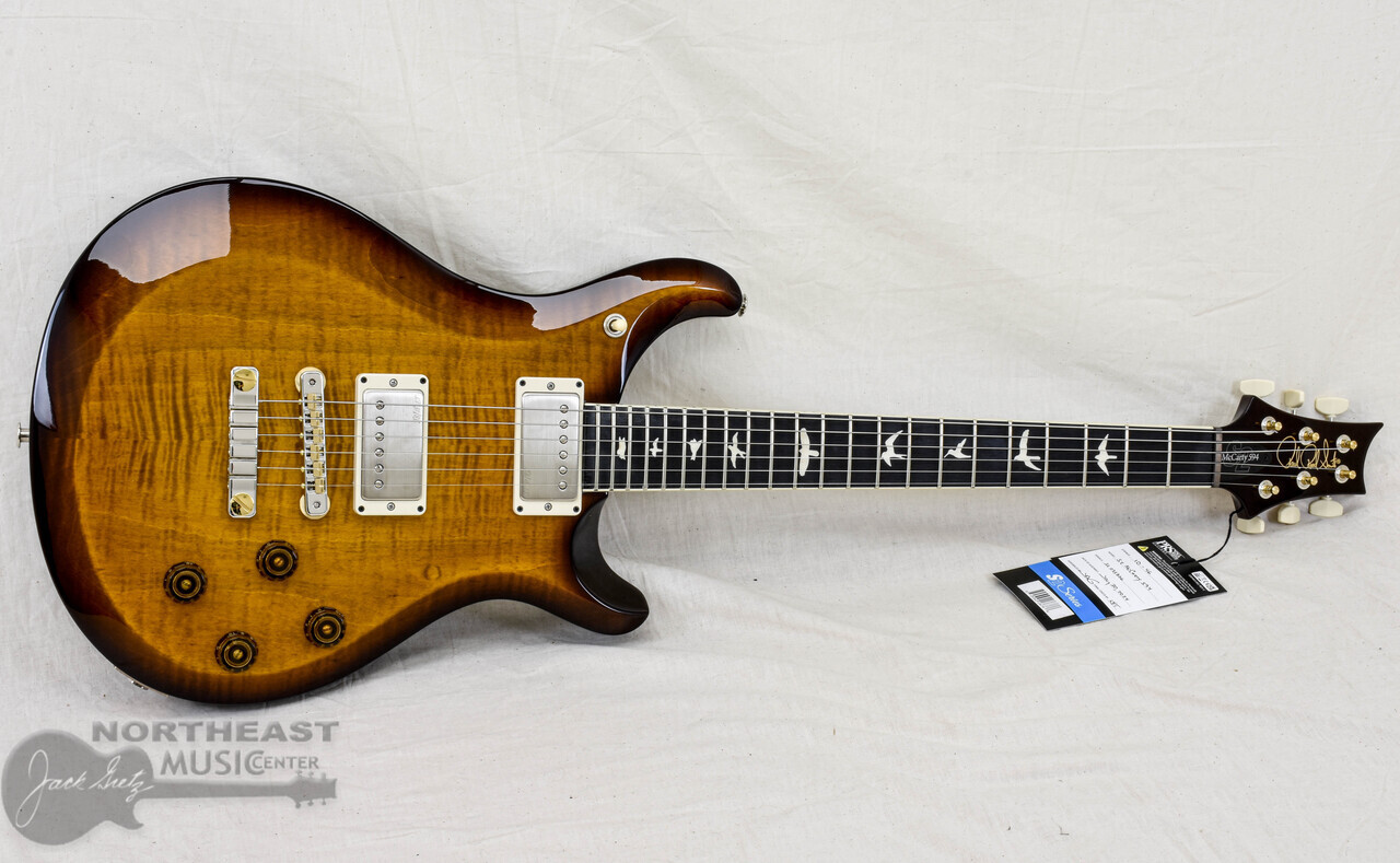 PRS Guitars S2 McCarty 594 NEMC Exclusive – Black Amber (s/n: 5806)