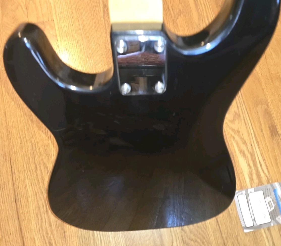 Carlson Solid Paulownia Body Ultra Lightweight Electric Guitar SG-1 TBK Black