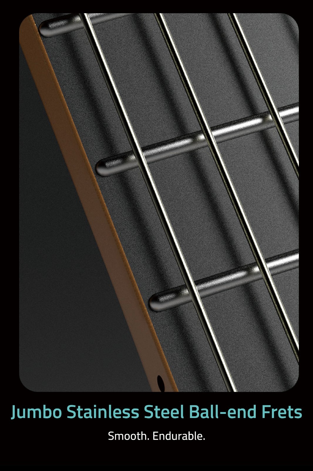 Natasha Nebula 2.0 Carbon Fiber Electric Guitar 15W HSS Pickups Looper SFX App