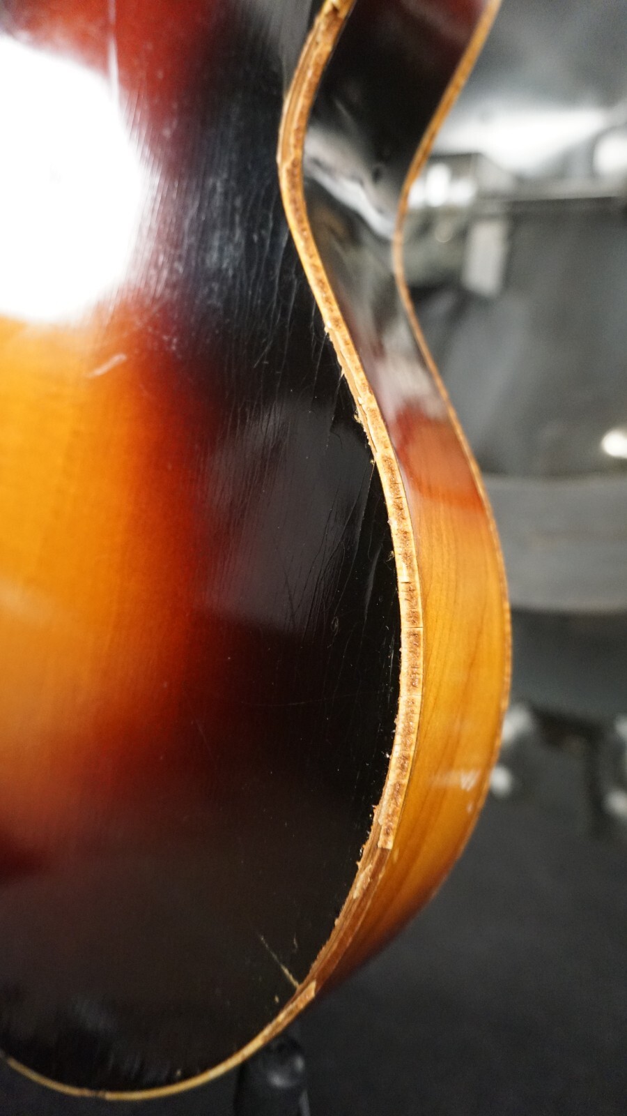 Stewart Oriphonic by United Code Late 50s – Tobacco Burst 23″ Scale Archtop