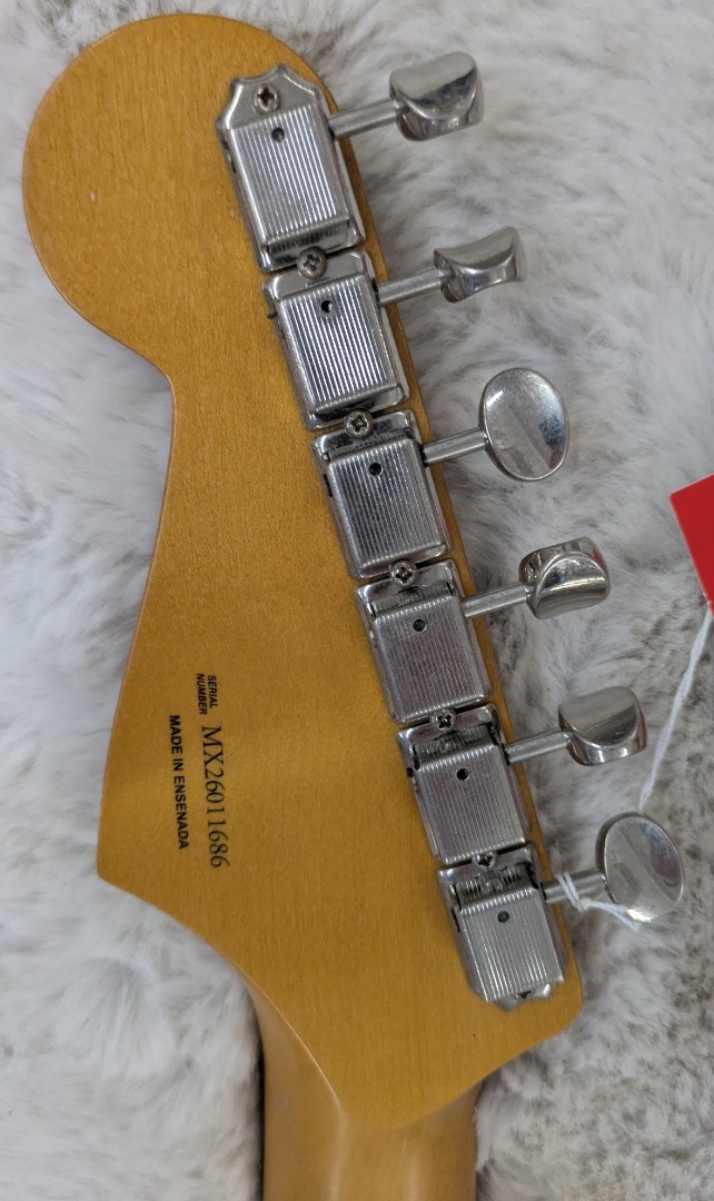 Fender Vintera II Road Worn ’60s Stratocaster Electric Guitar, Sonic Blue w/Case