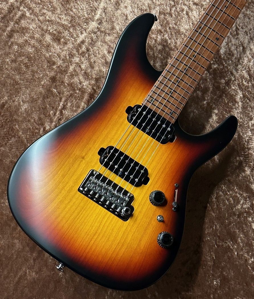 Ibanez AZ24027 -Tri Fade Burst Flat- 3.643Kg 7-string Electric Guitar