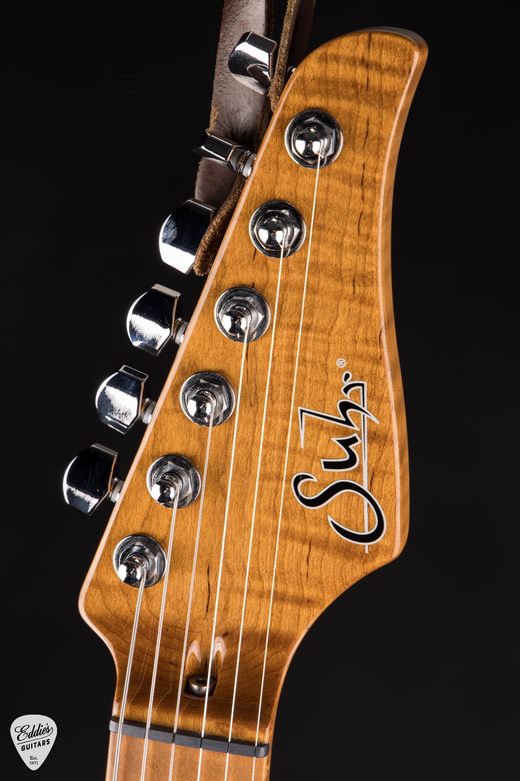 Suhr Modern Quilt Roasted – Faded Trans Charcoal Burst #85921