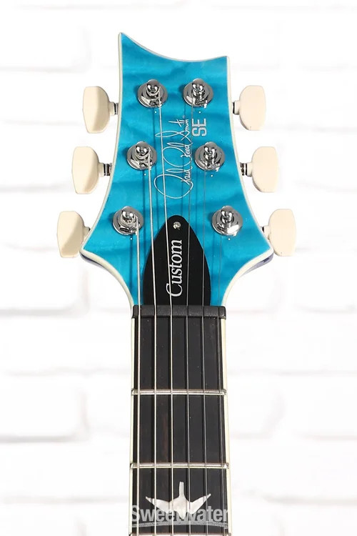 PRS SE Custom 24-08 Quilt Electric Guitar – Lake Blue