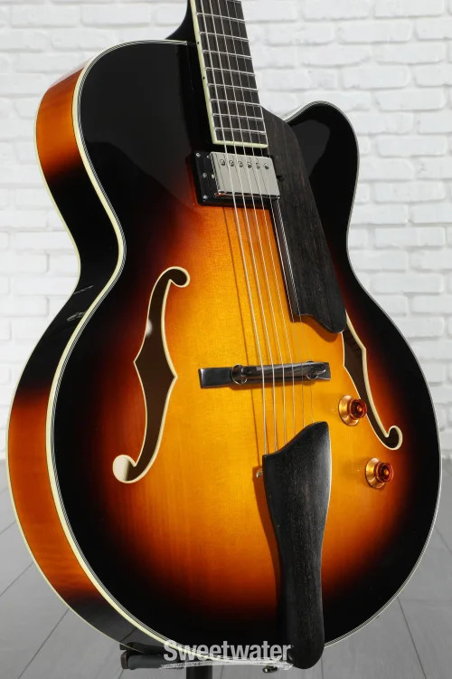 Eastman Guitars AR503CE Archtop Hollowbody Electric Guitar – Sunburst