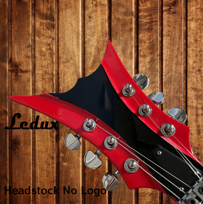 Red DBZ Bird Of Prey Electric Guitar Mahogany Body&Neck 6 String HH Pickup fats