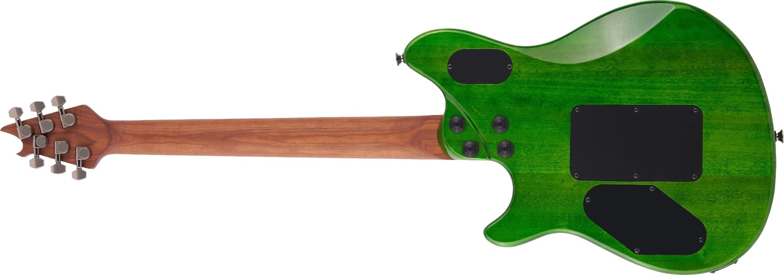 EVH 5107003587 Wolfgang Standard QM, Baked Maple Fingerboard, Transparent Green