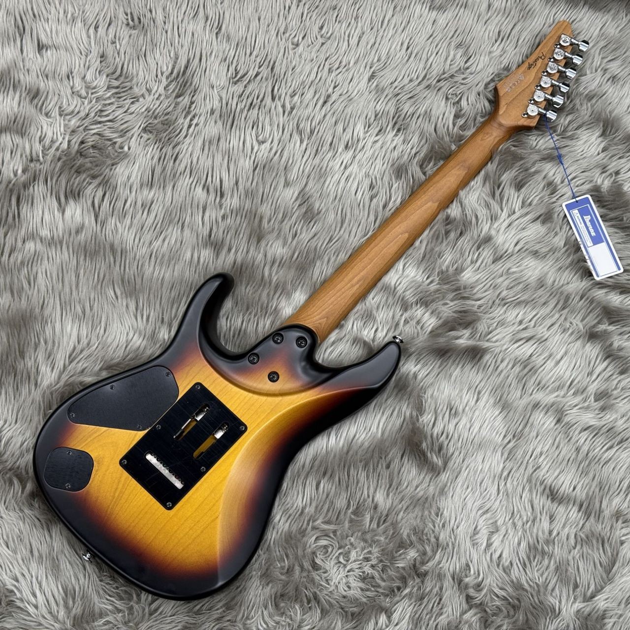 Ibanez AZ2402 Tri Fade Burst Flat Electric Guitar Stainless Frets Used