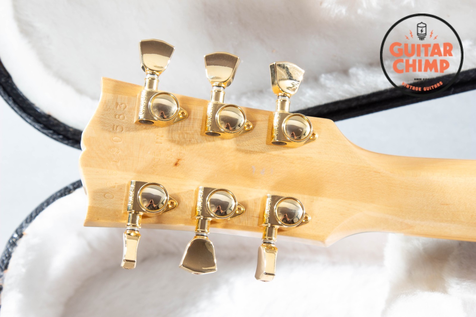 2009 Gibson Limited Edition Les Paul Standard Piezo Gold Top #142/1000 EMG OHSC