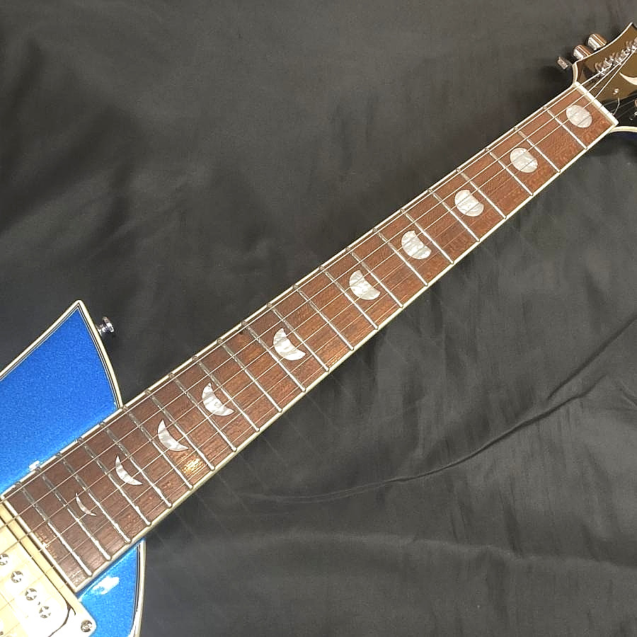 Eastwood KAWAI Moon Sault Metallic Blue Moonshape Vintage Rare Guitar 1982 Japan