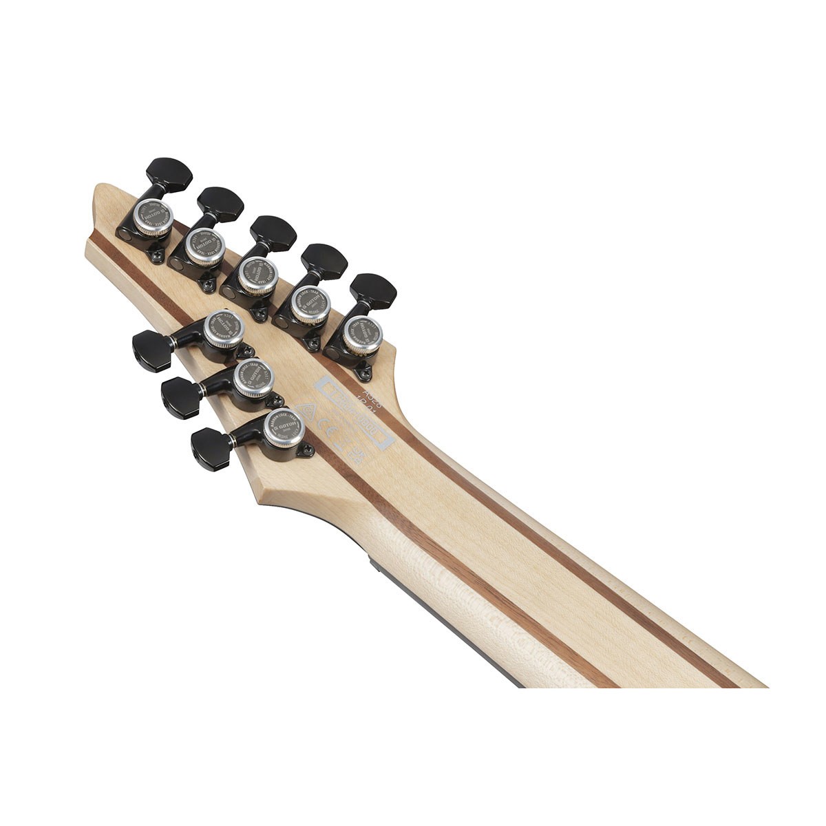 Ibanez Alpha Series A528 8-String Multi Scale Electric Guitar, Iron Pewter