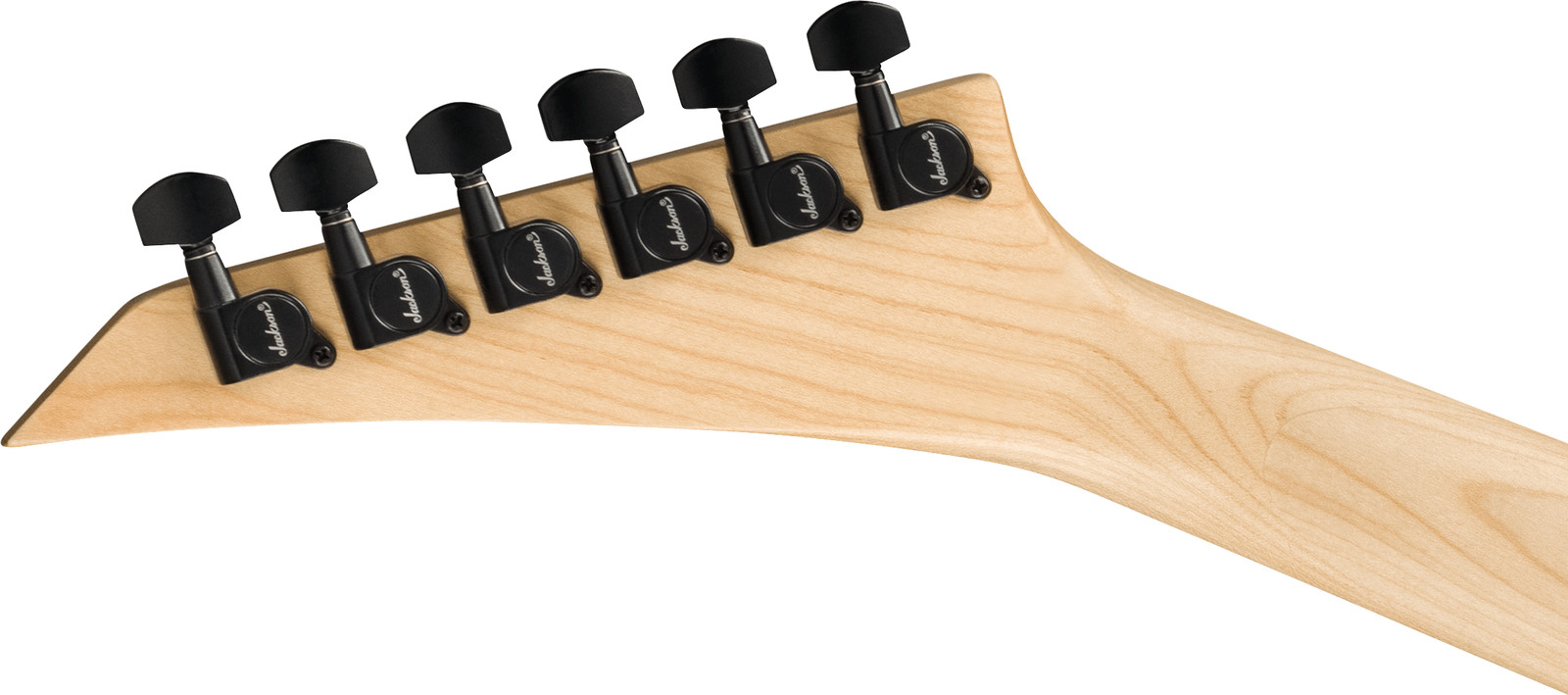 Jackson JS Series Dinky JS20 DKQ 2PT Amaranth Fingerboard Transparent Black Burs