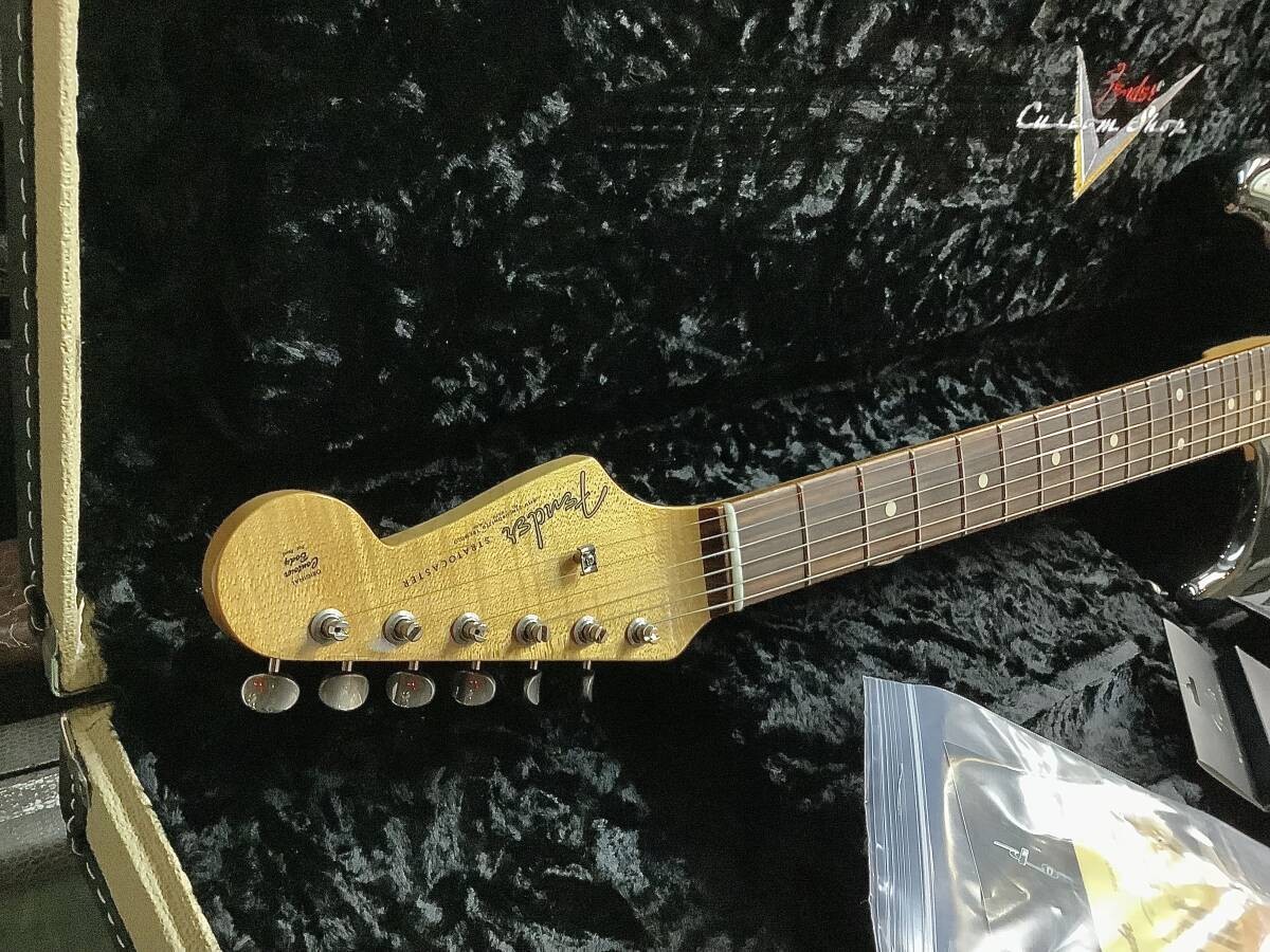 Fender Custom Shop 1960s Stratocaster NOS AA Flame Maple Black USA 2022