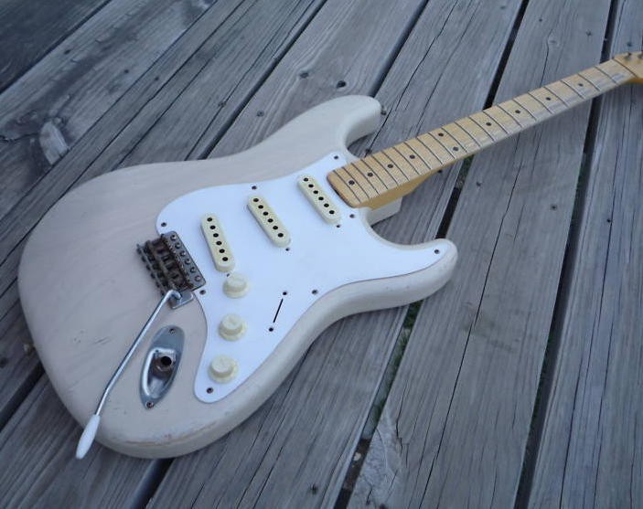 MJT Official Custom Order Aged Nitro Body & MK MJT Neck Combo Kit Mark Jenny VTS