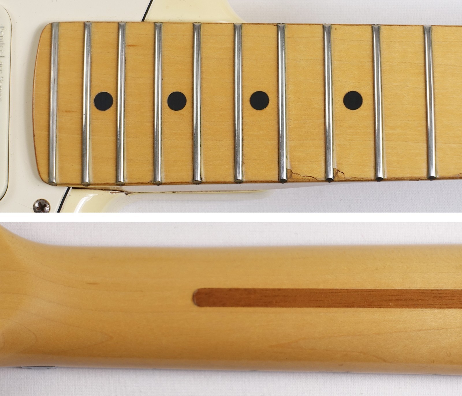 1992 Fender Stratocaster Plus Olympic White with Original Hardshell Case