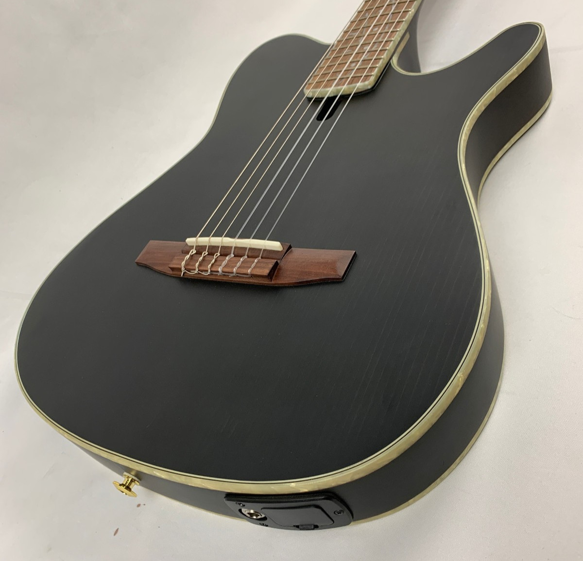 Ibanez TOD10N Tim Henson Nylon Transparent Black Flat TOD-10 N TKF – B-Stock