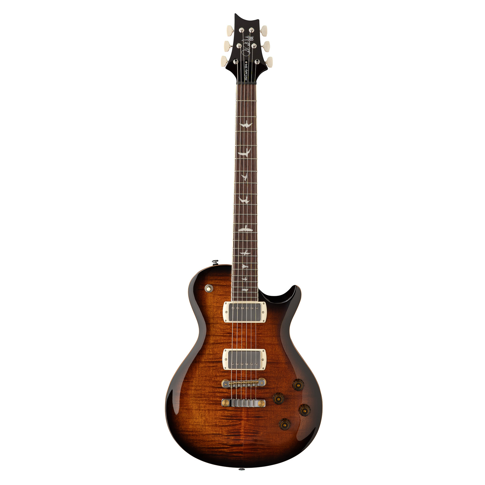 PRS SE McCarty 594 Singlecut Electric Guitar – Black Gold Sunburst – Open Box