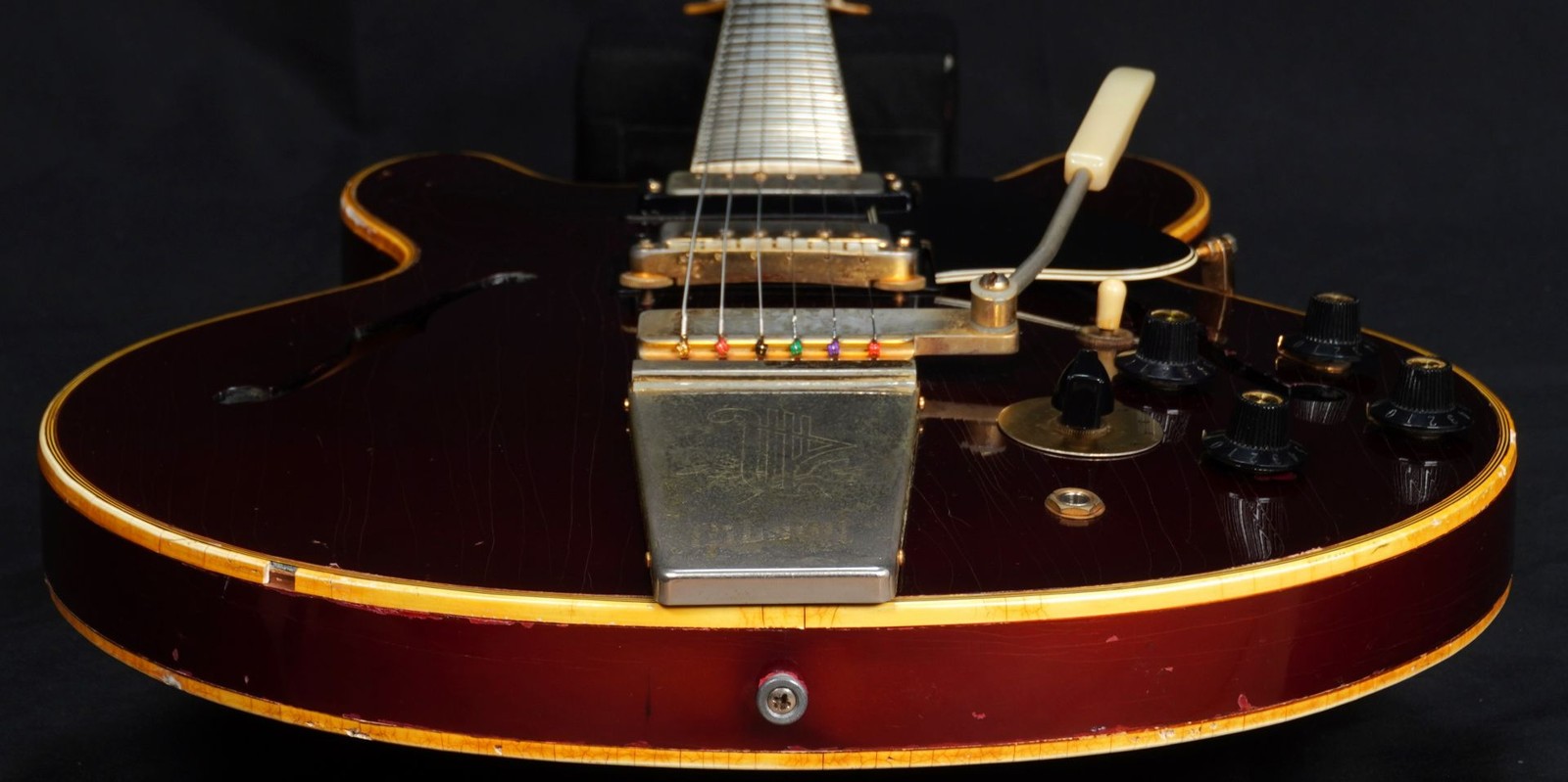 Gibson 1967 ES-355TD-SV w/Maestro Vibrola Sparkling Burgundy [872739]