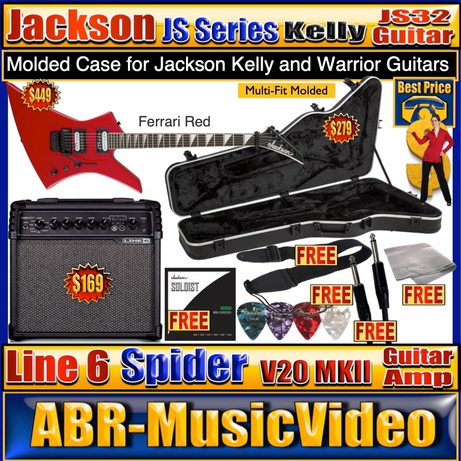 Jackson Multifit Economy Gig Bag for Warrior / Kelly / King V / Rhoads