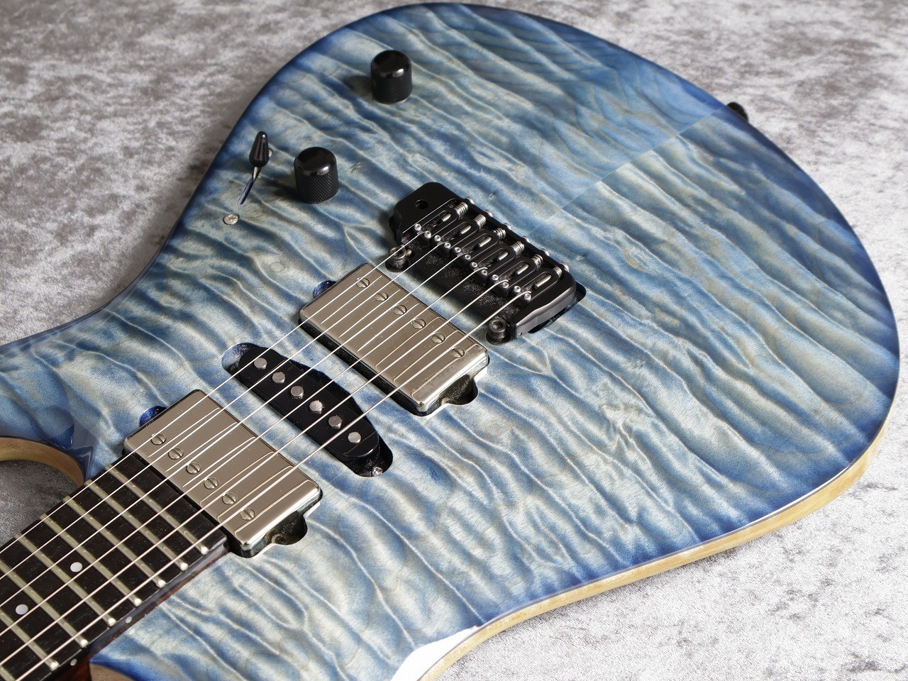 Koca Guitars Custom Order Light Dc Carved 5A Quilt Maple Top/Ash 1P Safe deliver