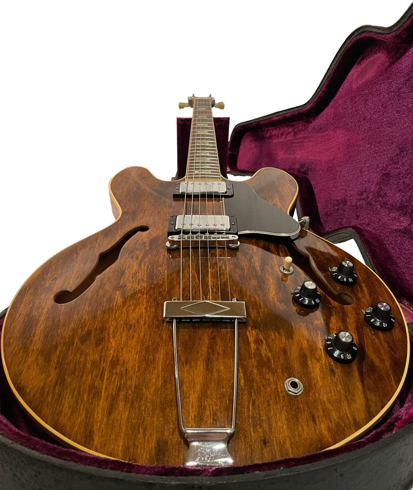 Gibson ES-335TD 1970-75 Walnut Electric Semi-hollow Excellent Condition Vintage