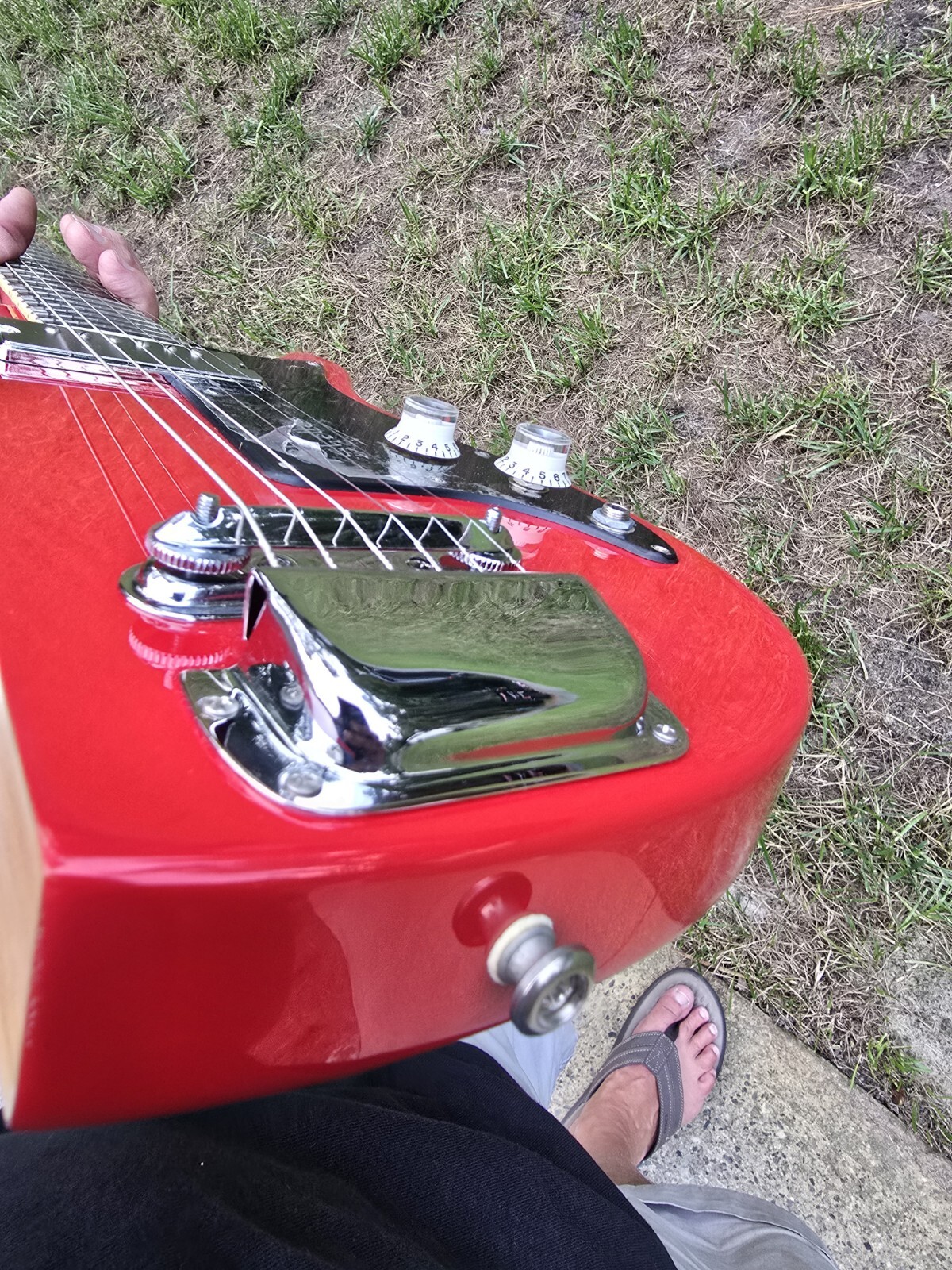 Eastwood PETE SHELLEY Autographed Numbered Buzzcocks STARWAY Guitar W CASE CANDY