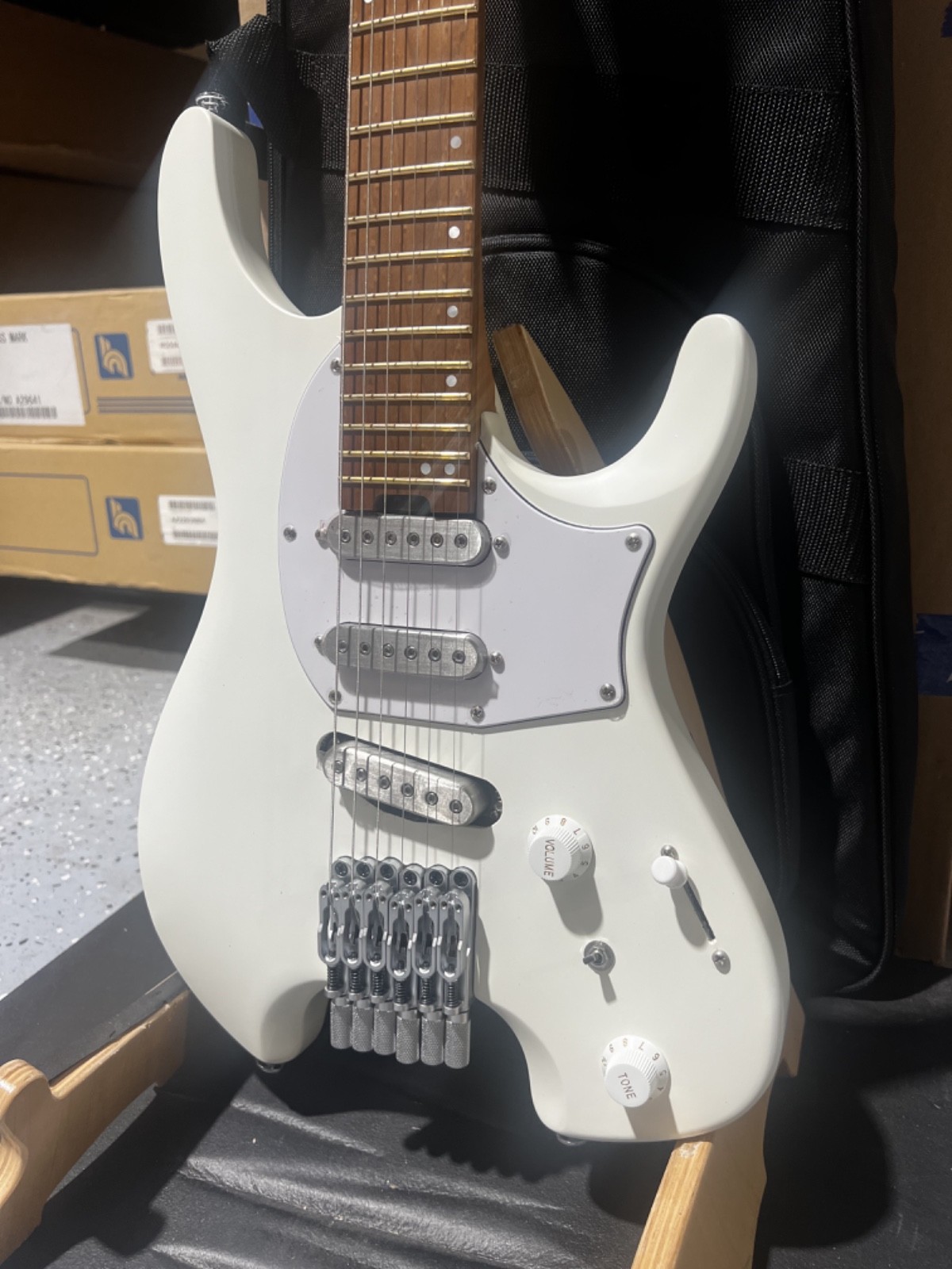 Ibanez Ichika Signature ICHI10 Electric Guitar – Vintage White Matte