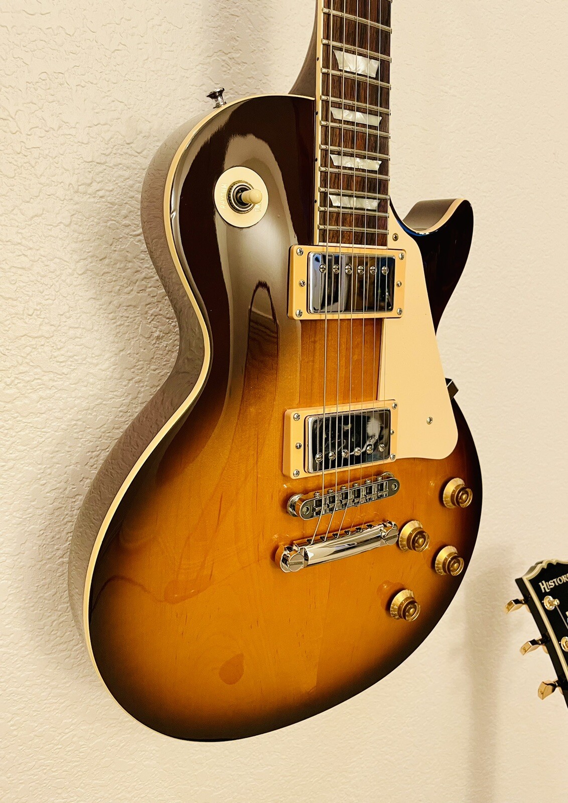 History Las Vegas Les Paul Tobacco Burst Made In Japan Fujigen High Quality