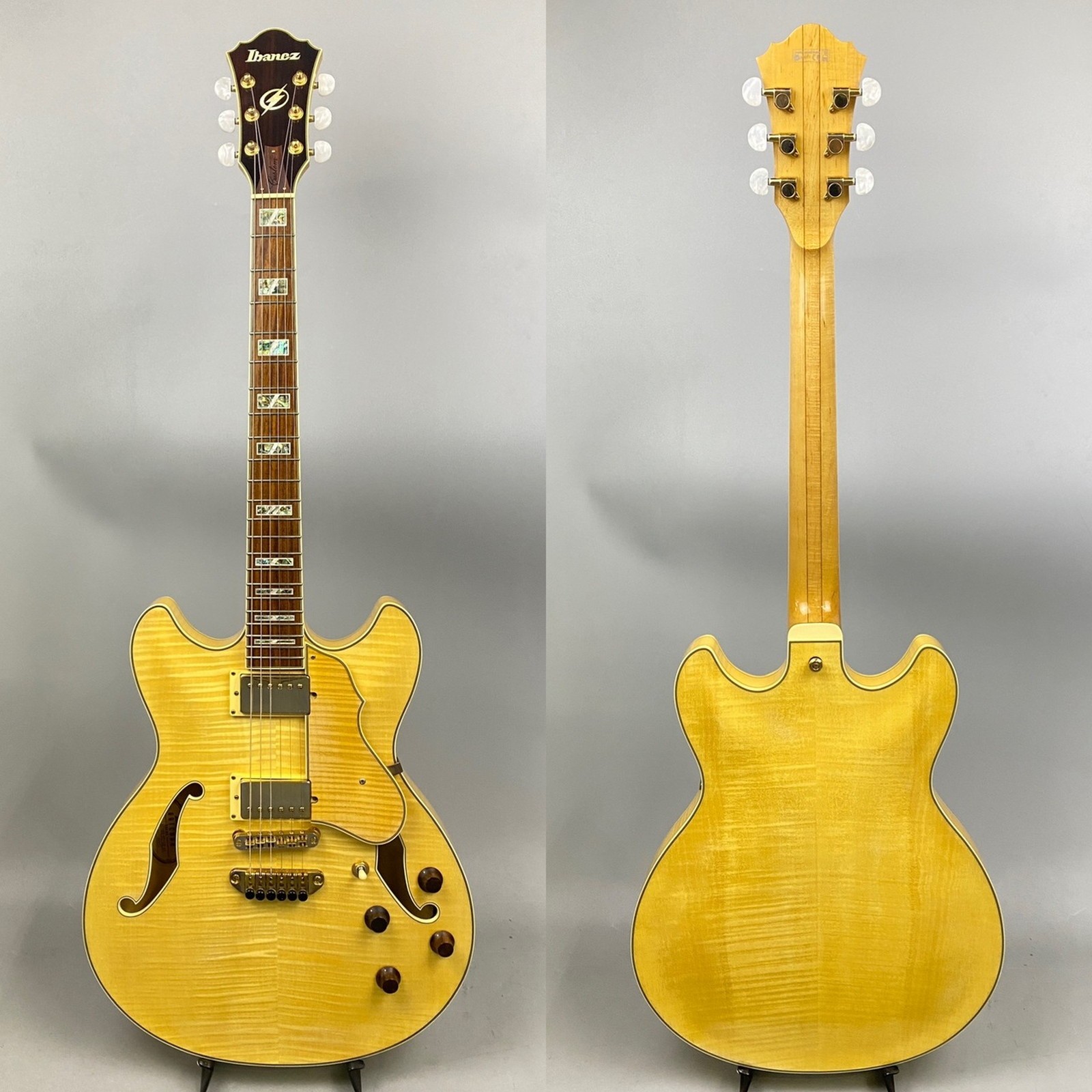 Ibanez AS103-NT-12-01 2007 Used 2007 Maple Body Rosewood FB Natural w/Hard Case