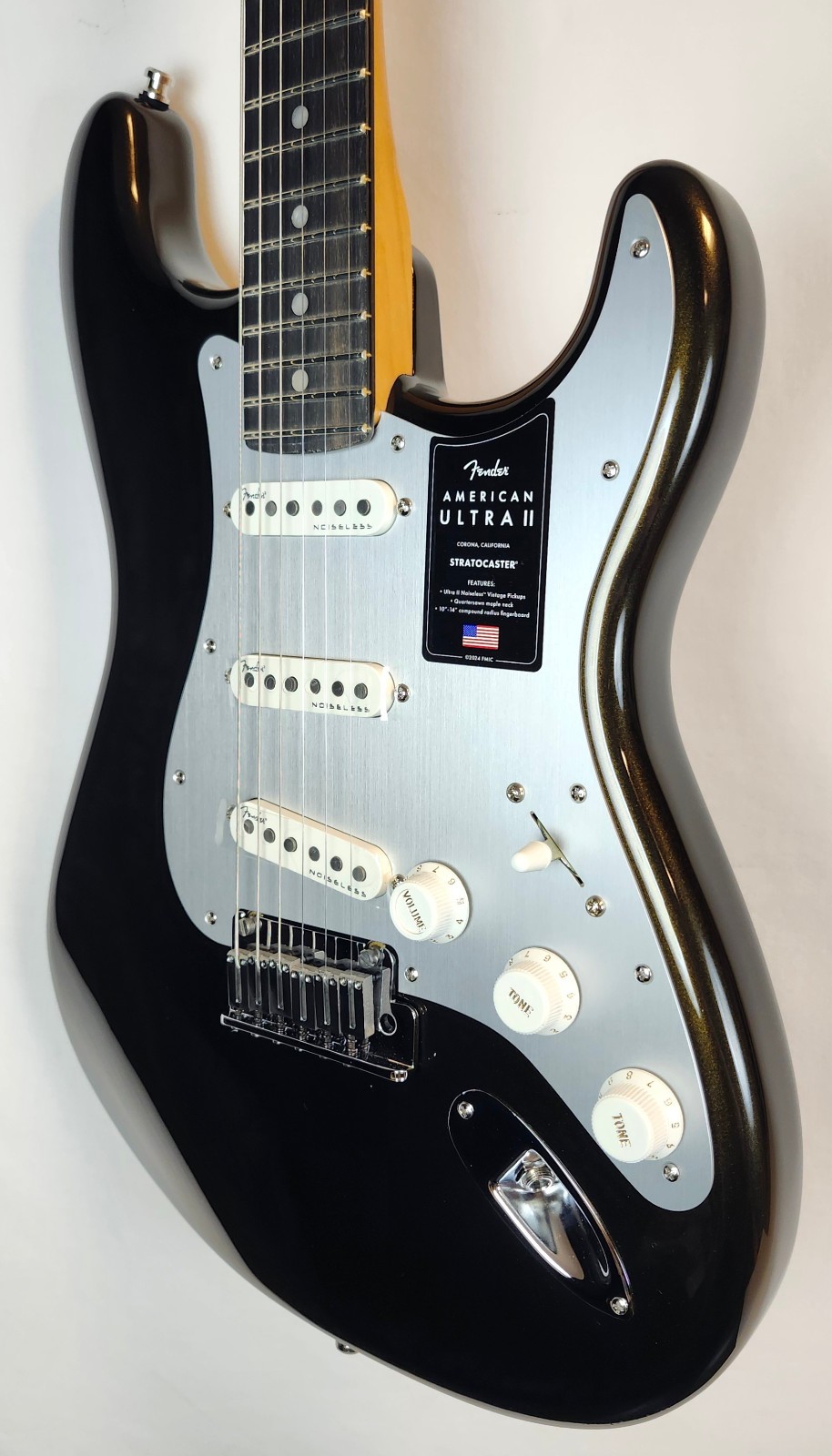 Fender American Ultra II Stratocaster, Texas Tea, W/HSC