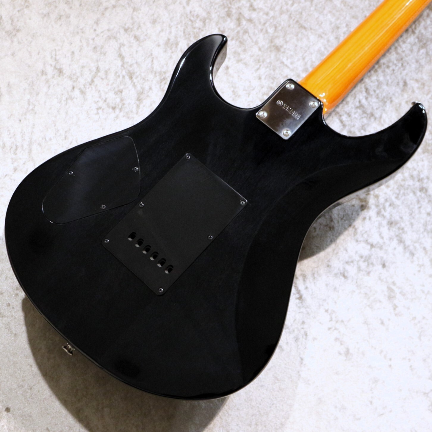 Yamaha PACIFICA PAC612VIIFM Electric Guitar – Translucent Black with Gig bag