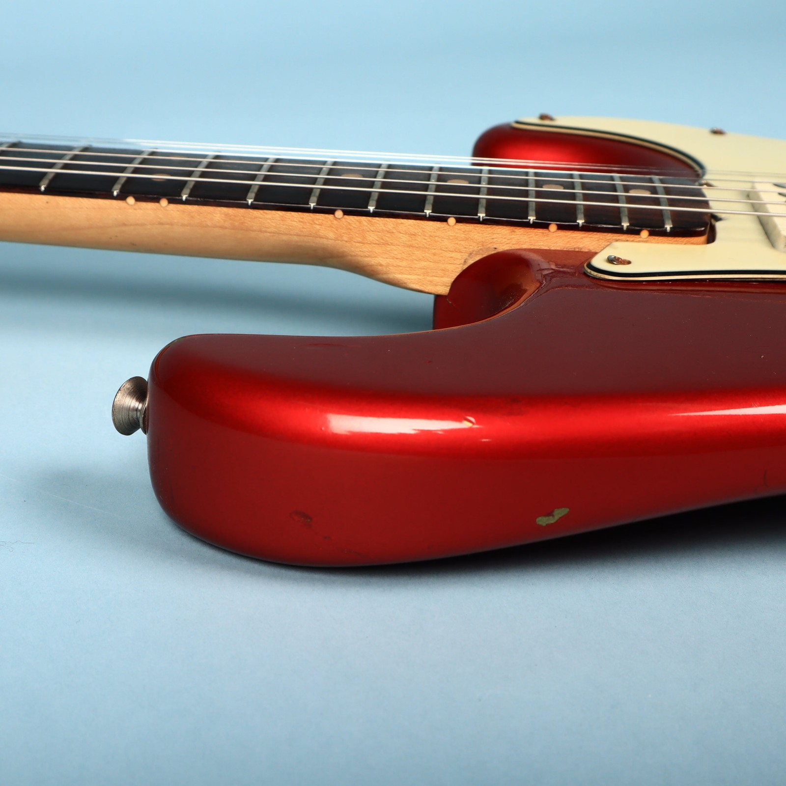 1963 Fender Stratocaster Hardtail Refin Red Electric Guitar