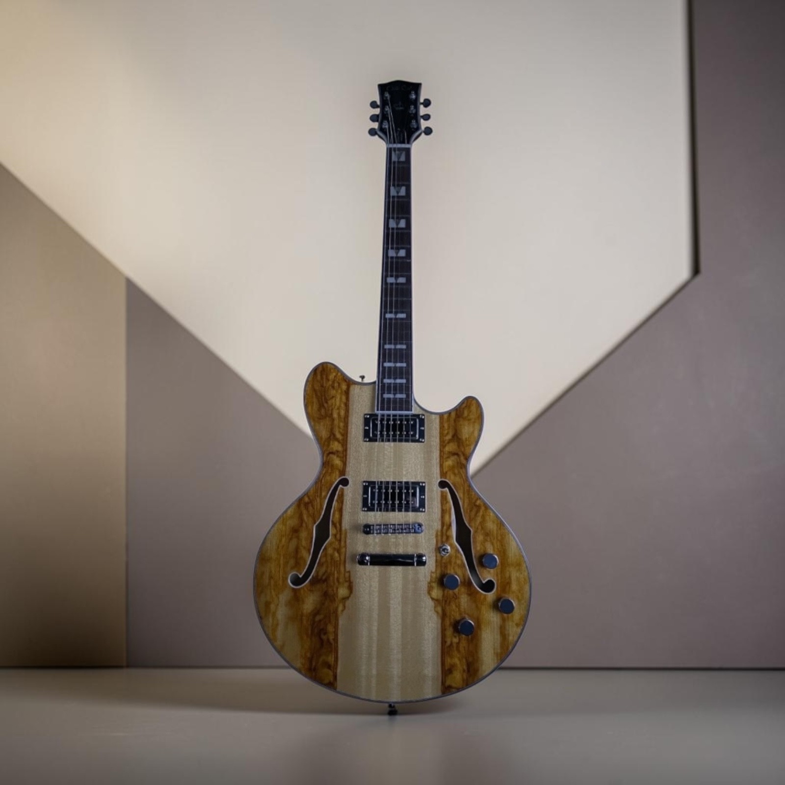 Chill Cat Spalted Maple Electric Guitar