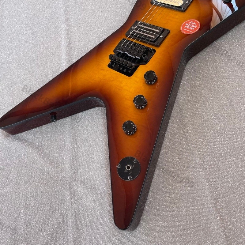 ML Solid Body Electric Guitar Stainless Rounded Fret Edge C Shape Neck