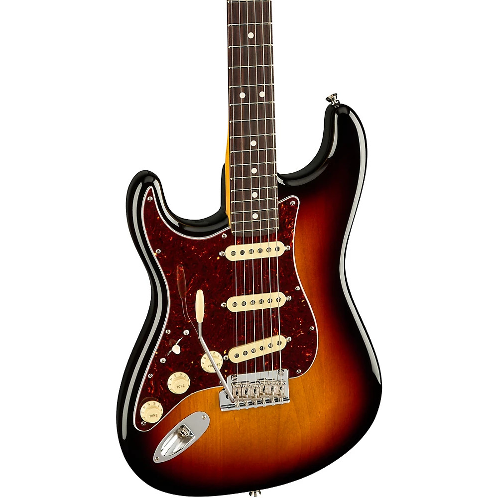 Fender American Pro II Stratocaster RW FB Left-Handed Guitar 3-Color Sunburst