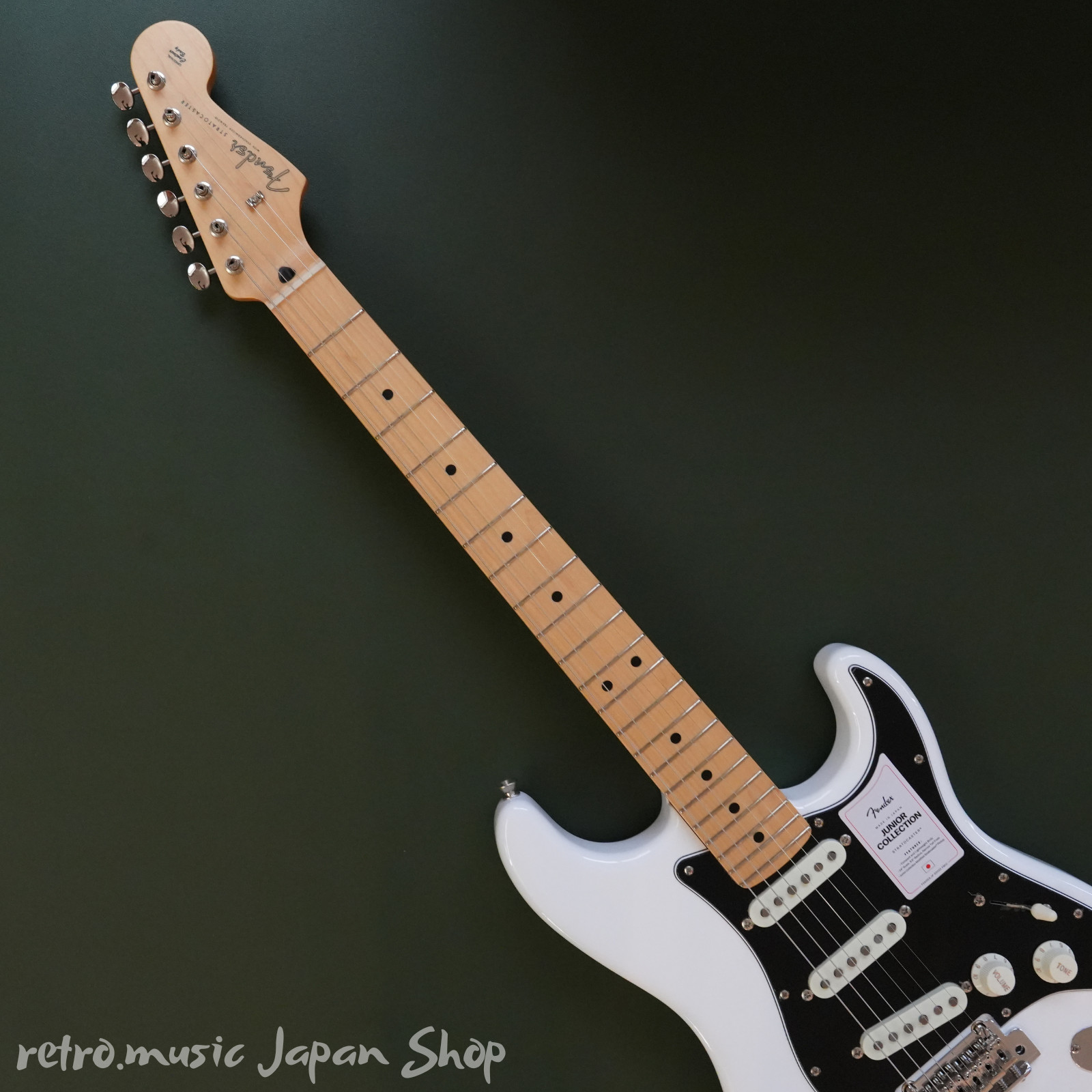 Fender Made in Japan Junior Collection Stratocaster Maple Arctic White