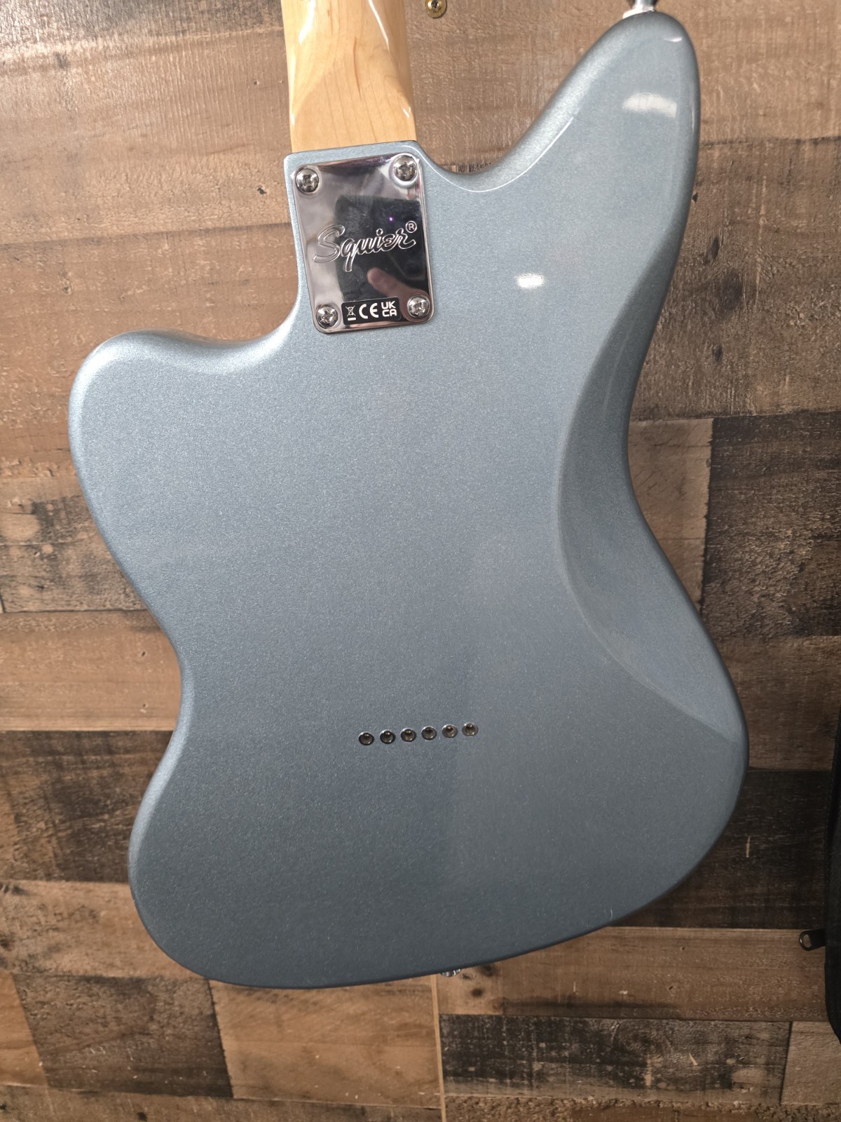 Squier FSR Paranormal Offset Telecaster SJ Electric Guitar Ice Blue Metallic