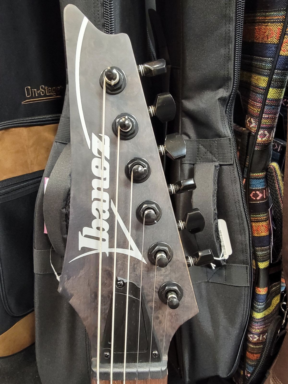 Ibanez RGR431PB Poplar Burl Top Charcoal Gray Flat Shredder! Free Shipping!