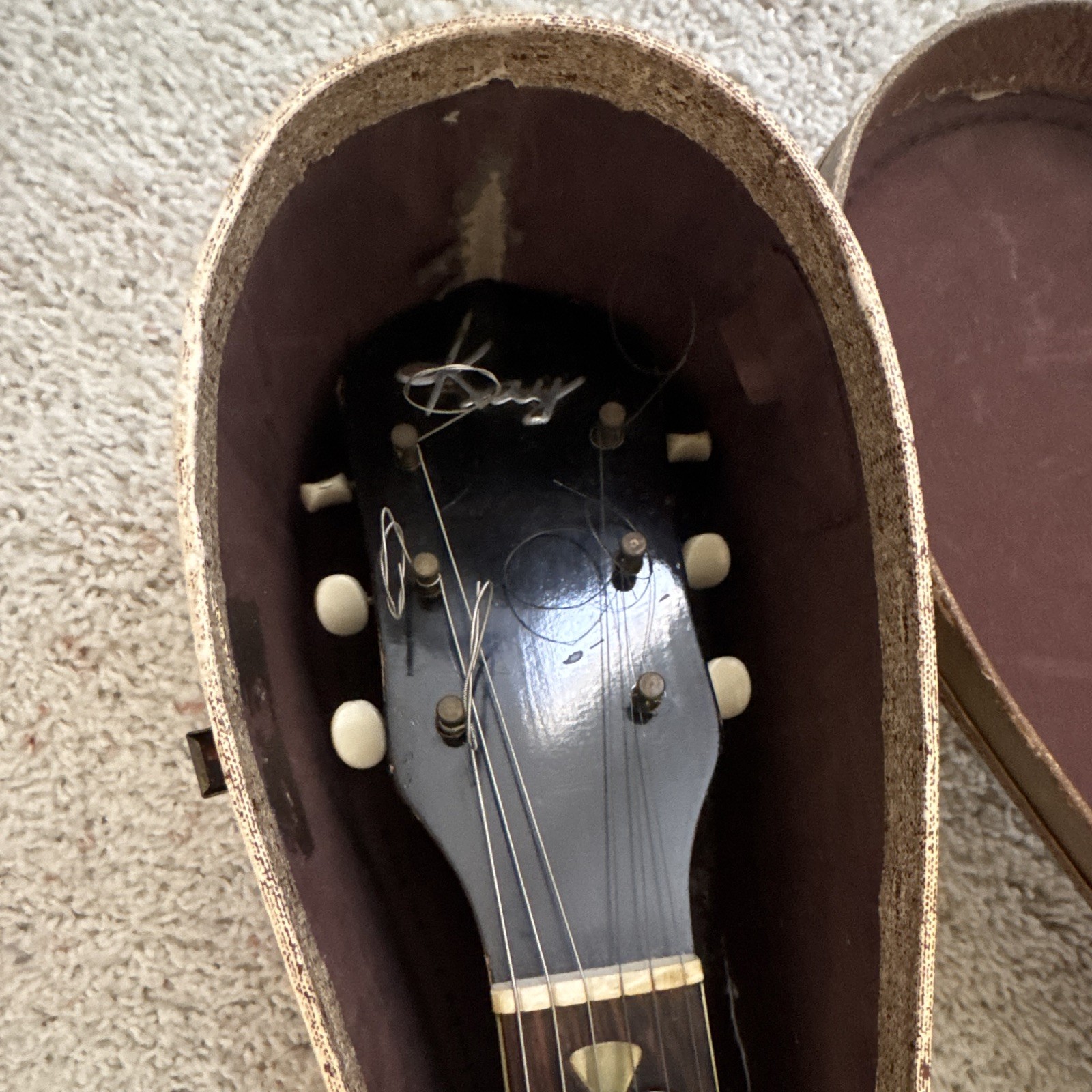 Vintage 1960’s Kay Pacer Model K6550 Hollowbody Guitar