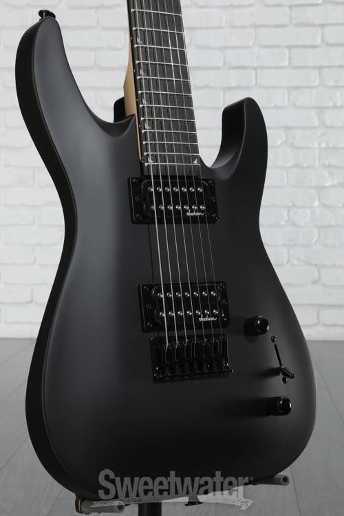 Jackson JS22-7 Dinky 7-string Electric Guitar – Satin Black