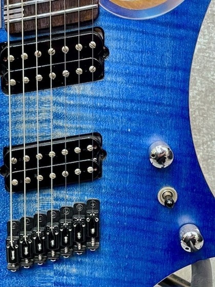 C.GIG Y-REF Doublecut -Trans Blue- [7-string] [MADE IN GERMANY] w/gig bag USED