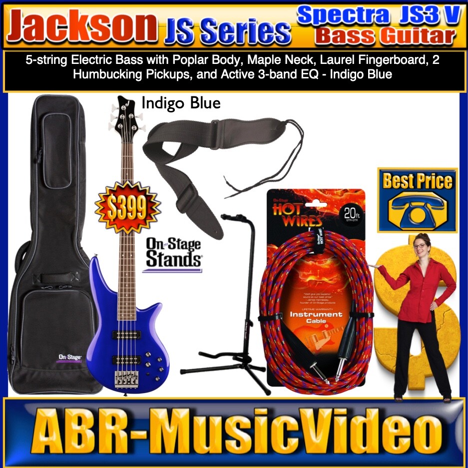 Jackson X Series Dinky DK1A Guitar & FREE On-Stage GBE4990CG Deluxe Gig Bag