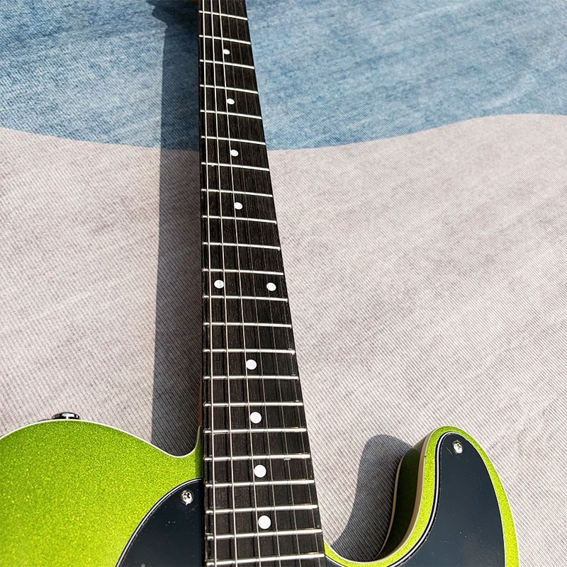 Unbranded Electric Guitar, Green Sparkle Finish, SS Pickups, Free shipping